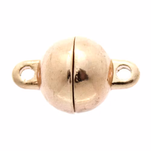 Magnetlås Slät Roséguldfärgat 8x13mm 1st