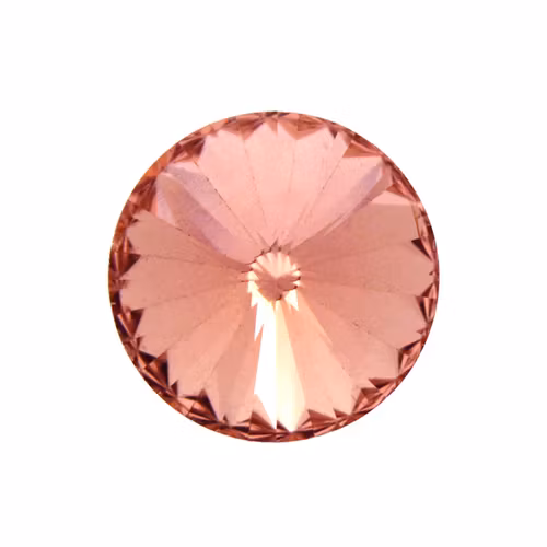 Peach Kinesisk Rivoli 8mm 5st
