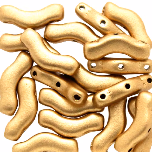 Aztec Gold Bridge Beads 5g
