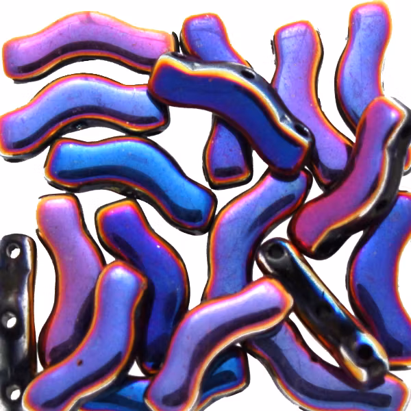 Jet Sliperit Full Bridge Beads 5g