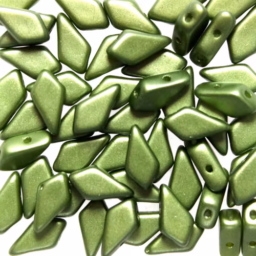 Alabaster Pastel Olivine Kite Bead 10g