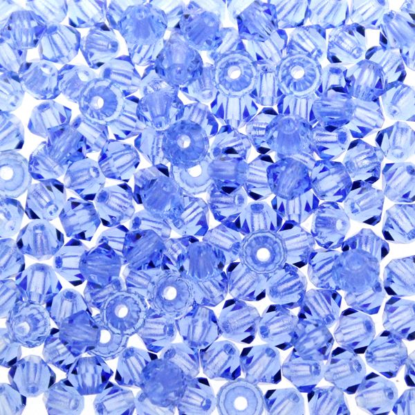Sapphire Preciosa Bicone 3mm 144st
