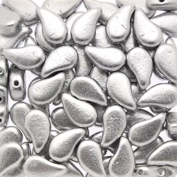 Aluminium Silver Paisley Duo 10g