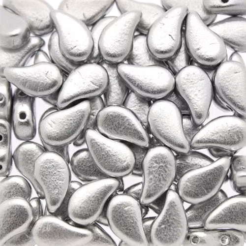 Aluminium Silver Paisley Duo 10g