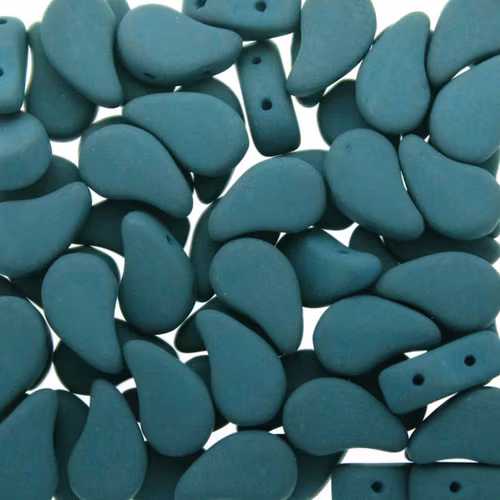 Matte Velvet Dark Teal Paisley Duo 10g
