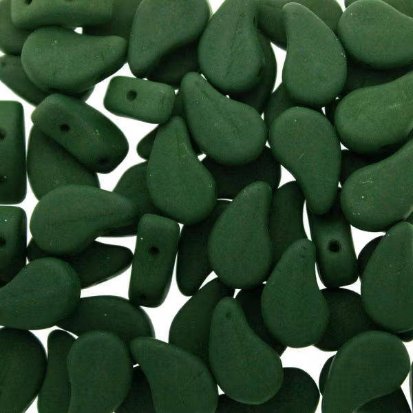 Matte Velvet Forest Green Paisley Duo 10g