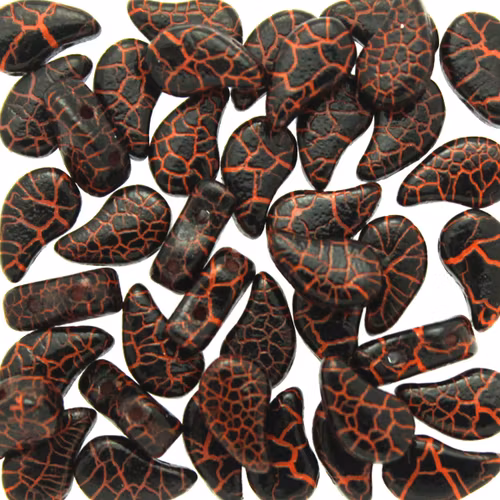 Ionic Jet/Orange Paisley Duo 10g