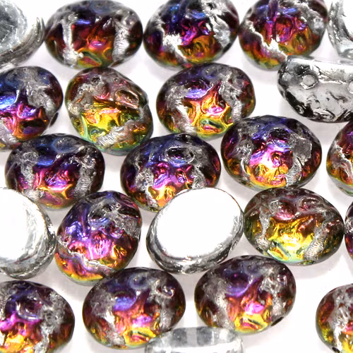 Backlit Purple Haze Baroque Oval 10g