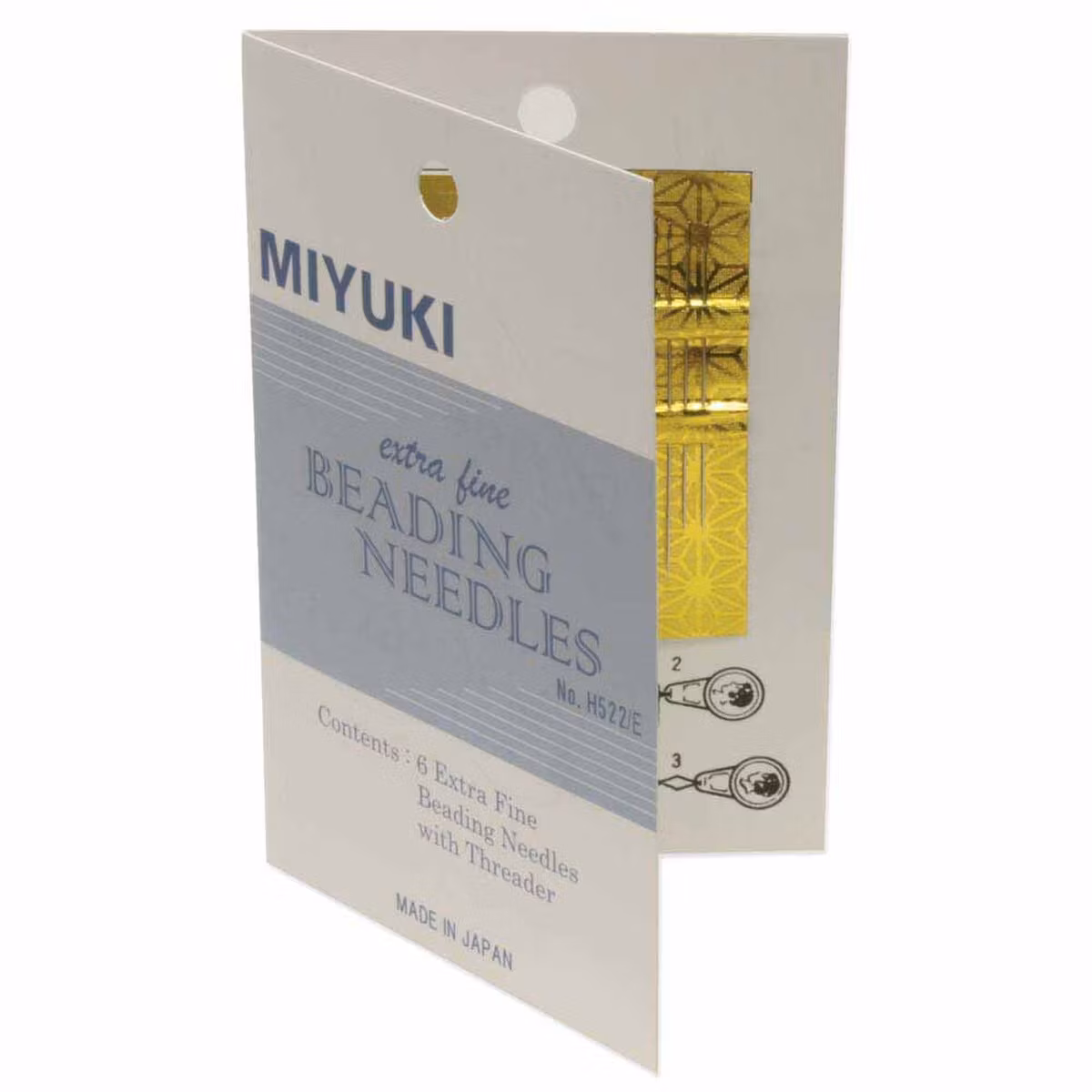 Miyuki Extra Fine Needles 6pack + Threader 1st