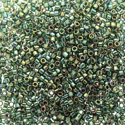 Transparent Emerald Gold Luster DB-0125 Delica 11/0 5g