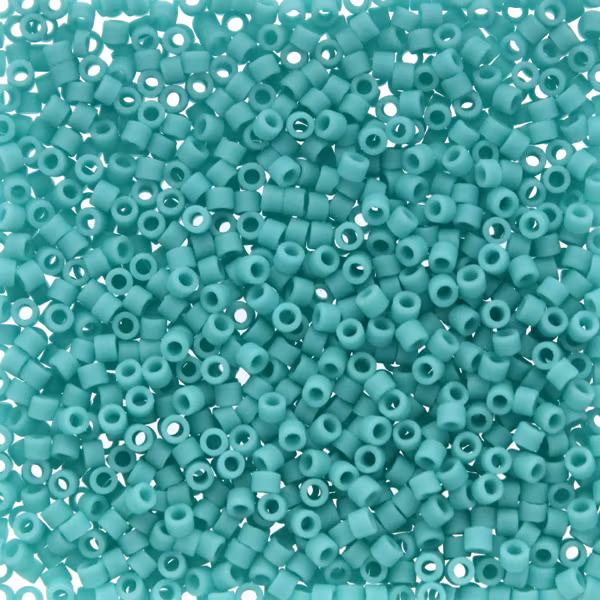 Matte Opaque Turquoise Green DB-0759 Delica 11/0 5g