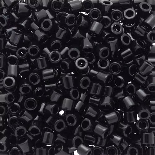 Opaque Black DBL-0010 Delica 8/0 5g