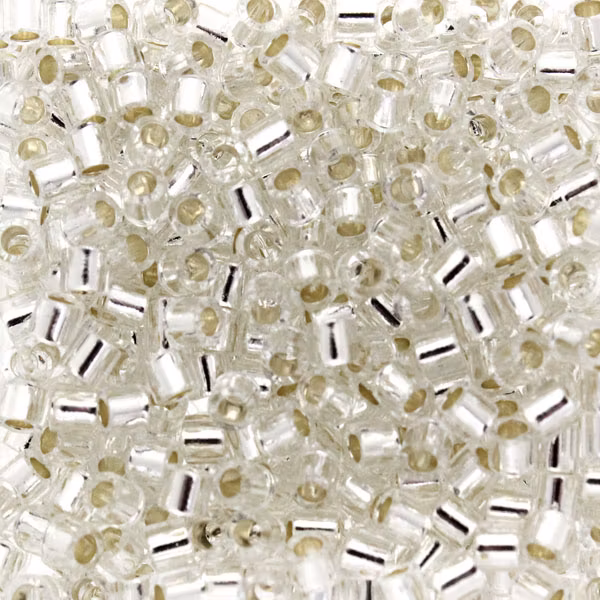 Silverlined Crystal DBL-0041 Delica 8/0 5g