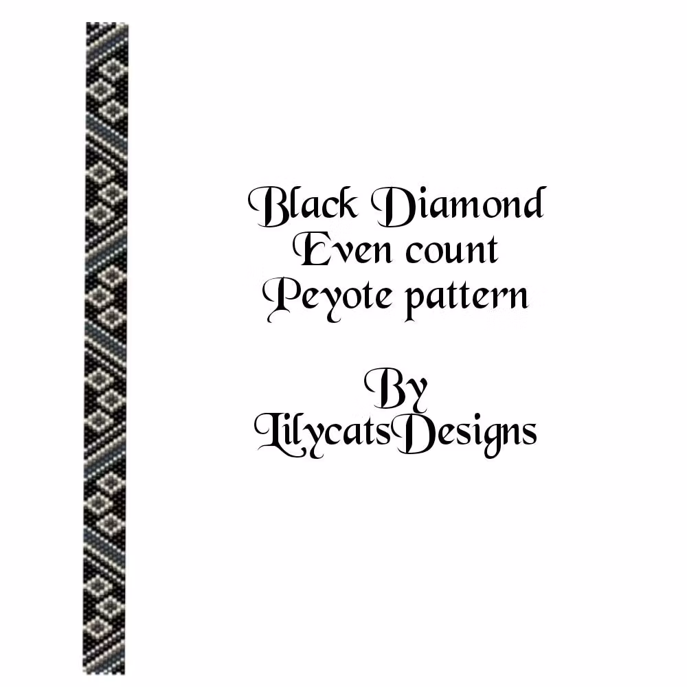 Black Diamond Peyote Armband PDF