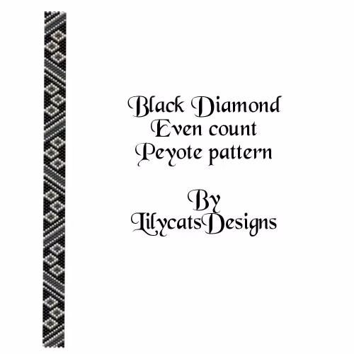 Black Diamond Peyote Armband PDF