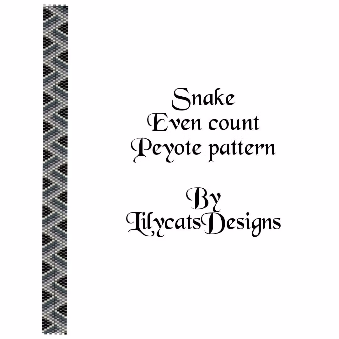 Snake Peyote Armband PDF