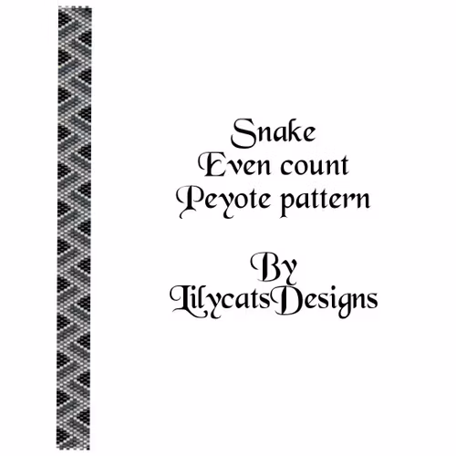 Snake Peyote Armband PDF