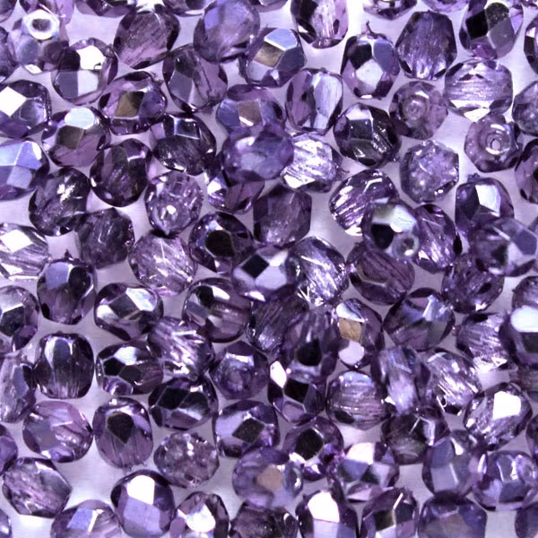 Violet Metallic Ice Fire Polish 3mm 100st