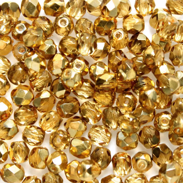 Apricot Metallic Ice Fire Polish 3mm 100st