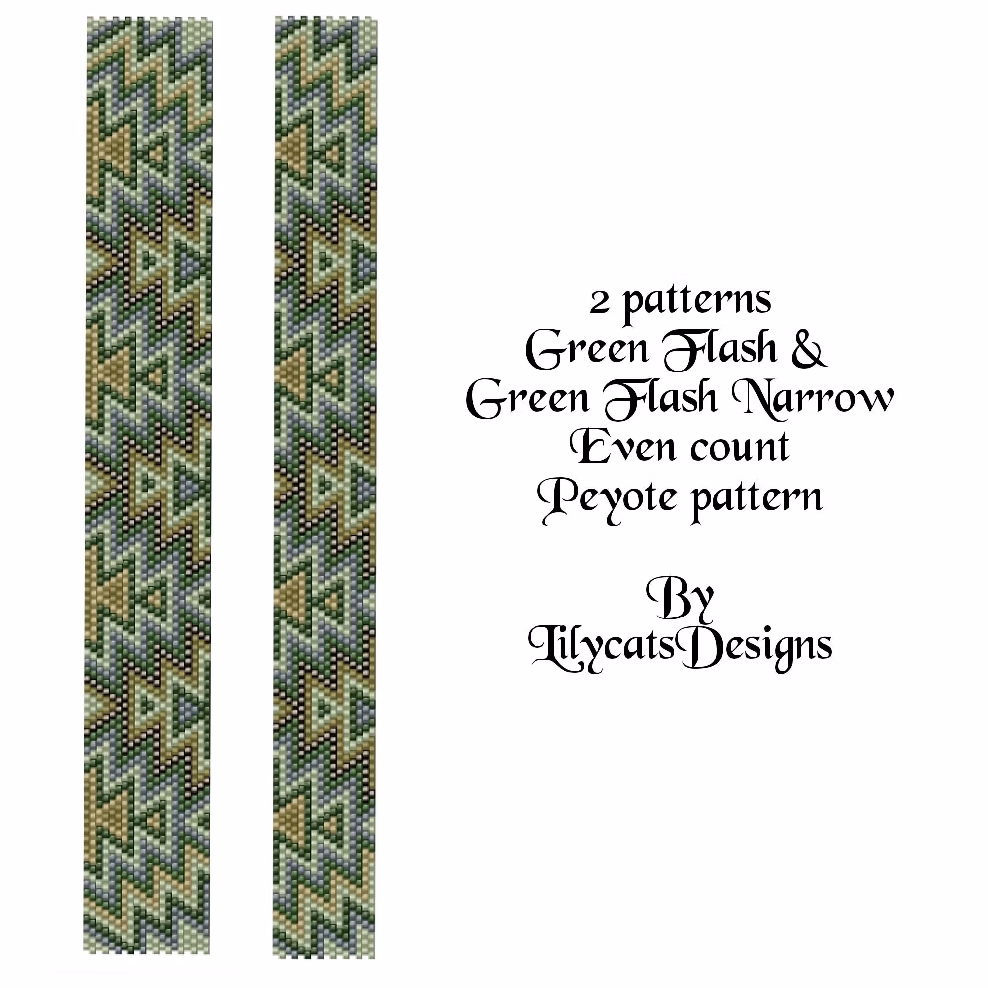 Green Flash & Green Flash Narrow Armband PDF