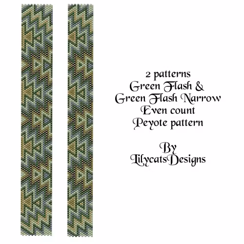 Green Flash & Green Flash Narrow Armband PDF