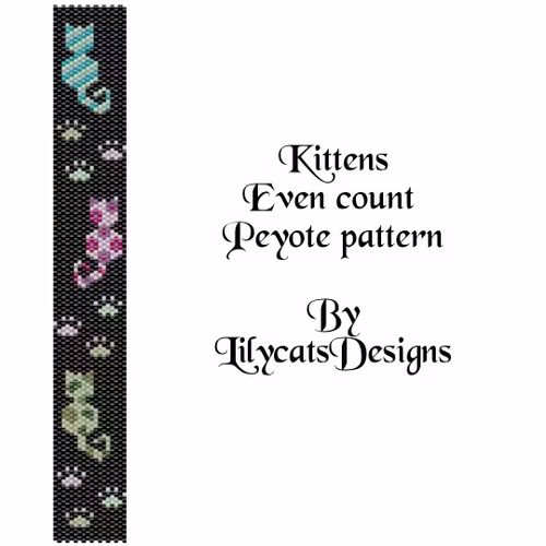 Kittens Armband PDF
