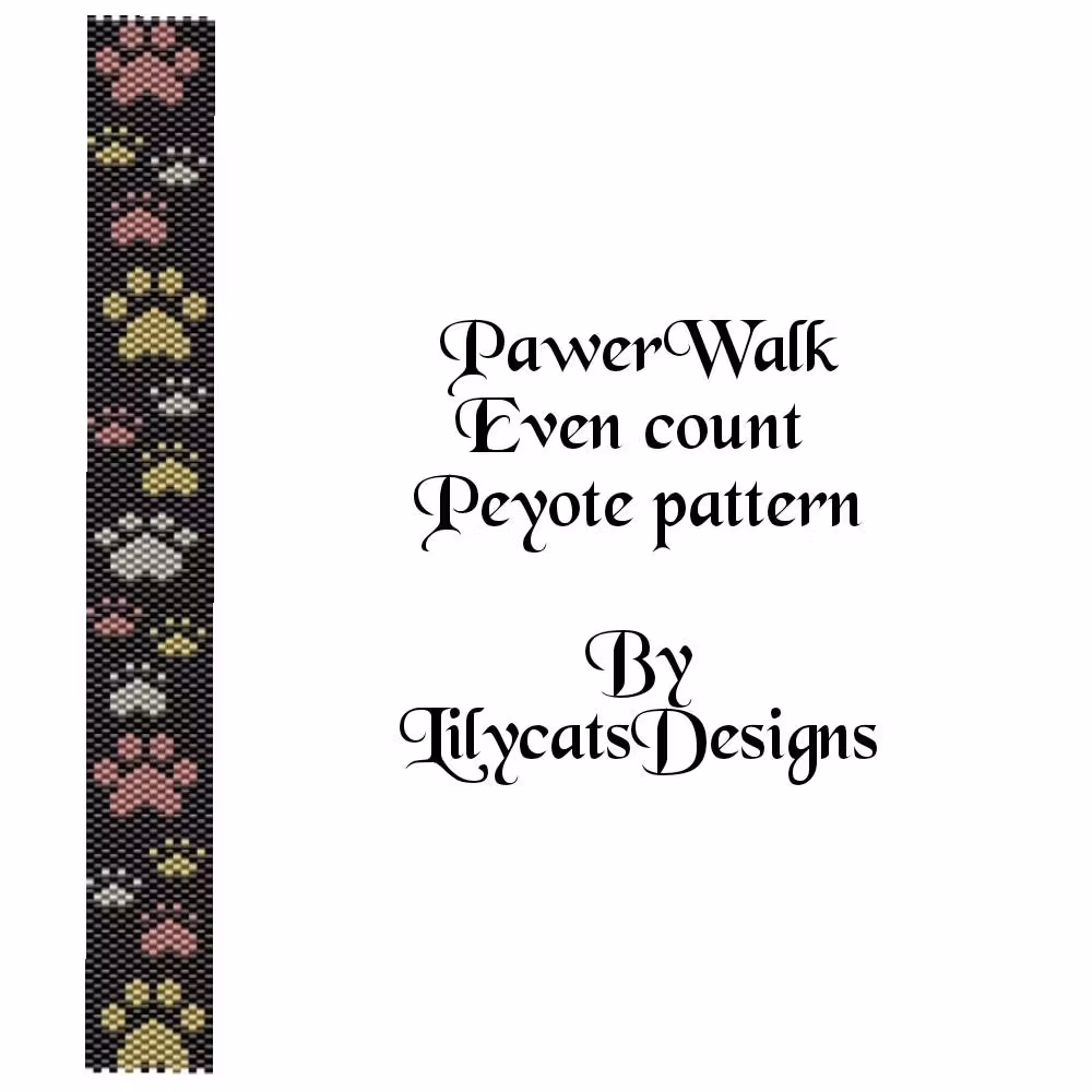 Pawer Walk Kittens Armband PDF
