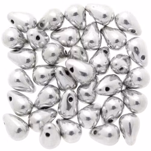 Crystal Labrador Full Side Drill Tear Drops 4x6mm 5g