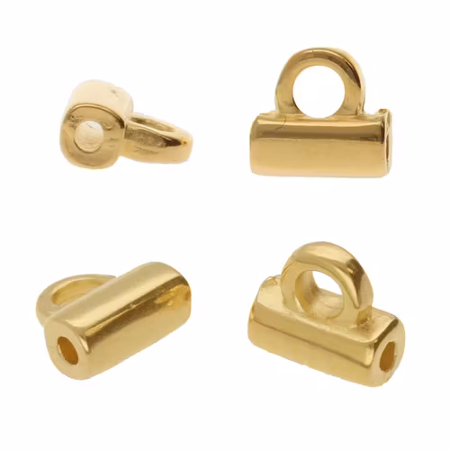 Cymbal Soros Guldpläterad 5,13x5,2mm 2 st