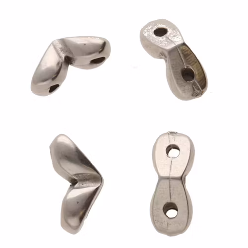 Cymbal Mitakas Silverpläterad 7,8x3,7mm 2st