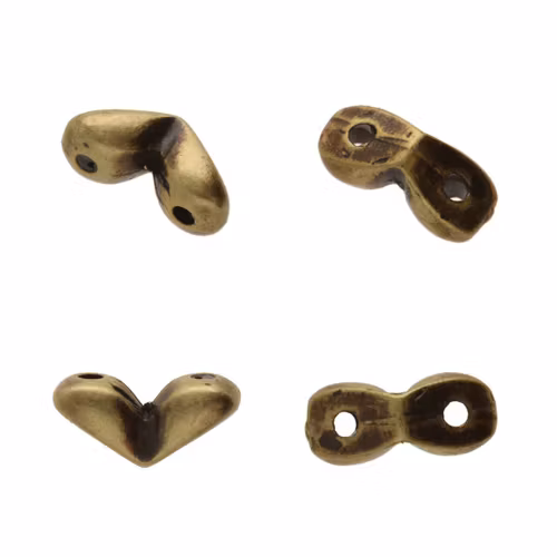 Cymbal Mitakas Bronspläterad 7,8x3,7mm 2st