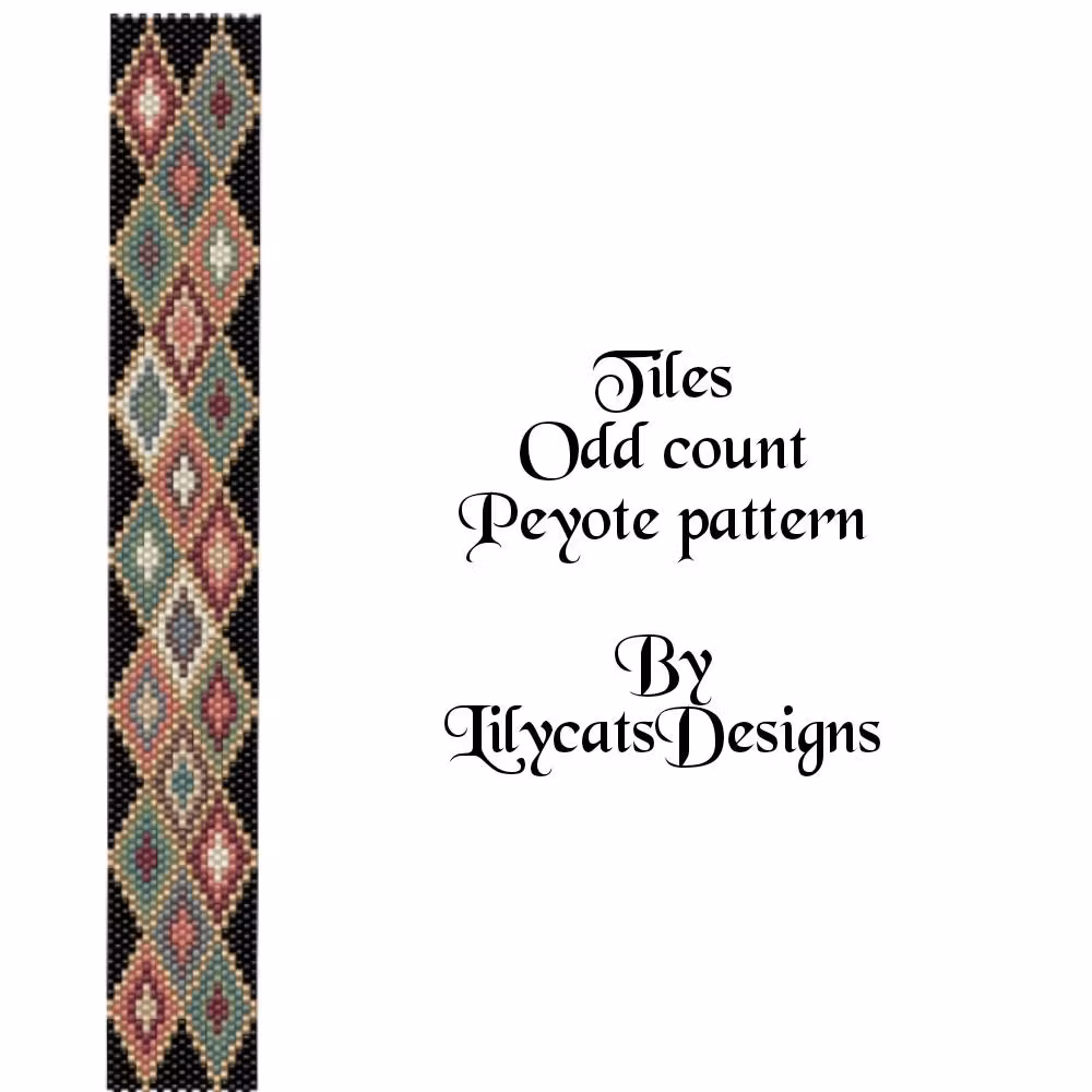 Tiles Peyote Armband PDF