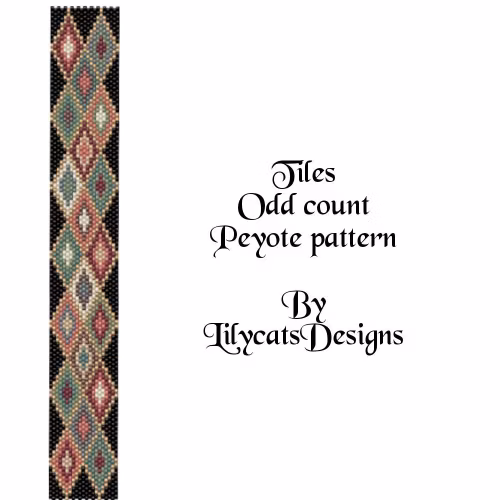 Tiles Peyote Armband PDF