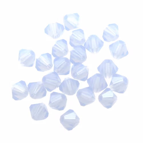 Light Sapphire Opal Preciosa Bicone 4mm 24st