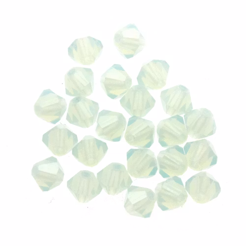 Chrysolite Opal Preciosa Bicone 4mm 24st