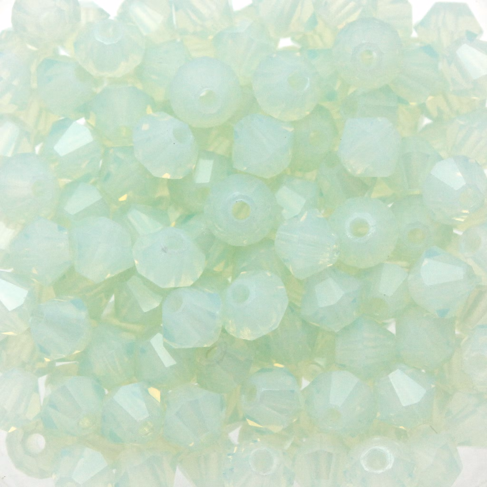 Chrysolite Opal Preciosa Bicone 4mm 24st