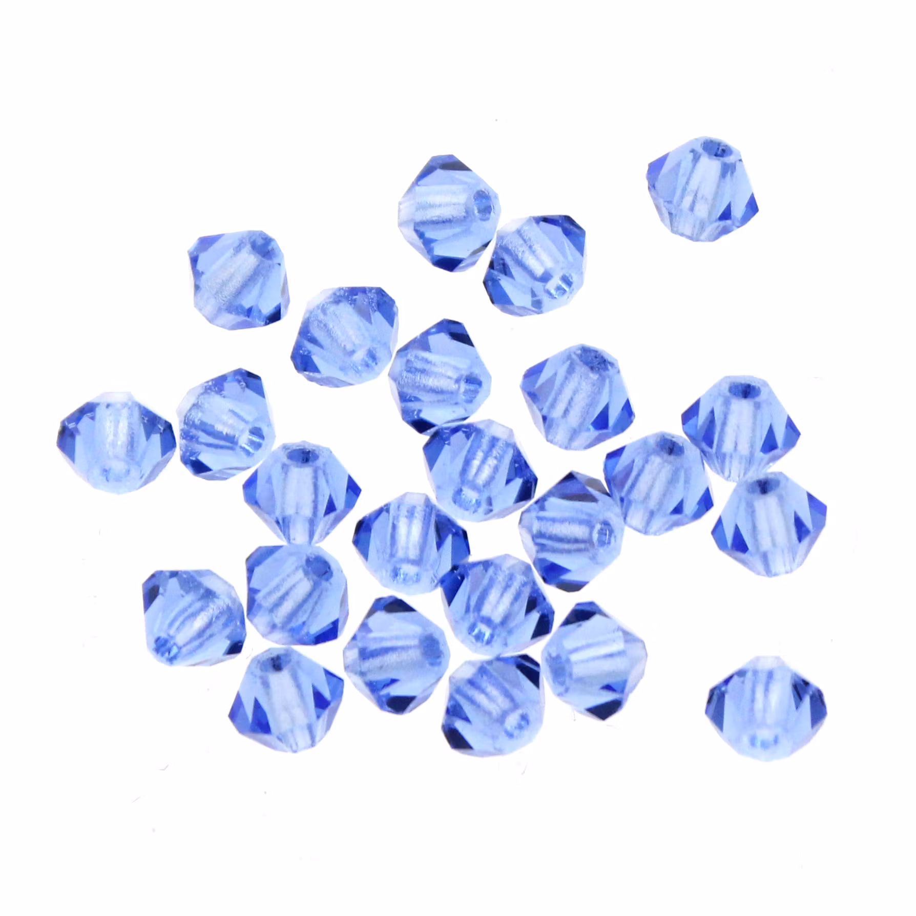Sapphire Preciosa Bicone 3mm 24st