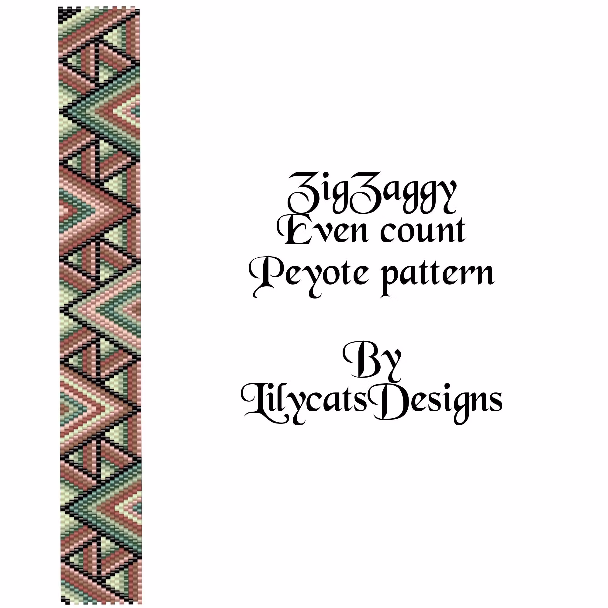Zigzaggy Armband PDF