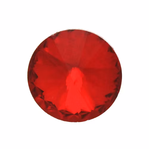 Ruby Kinesisk Rivoli 18mm 2st