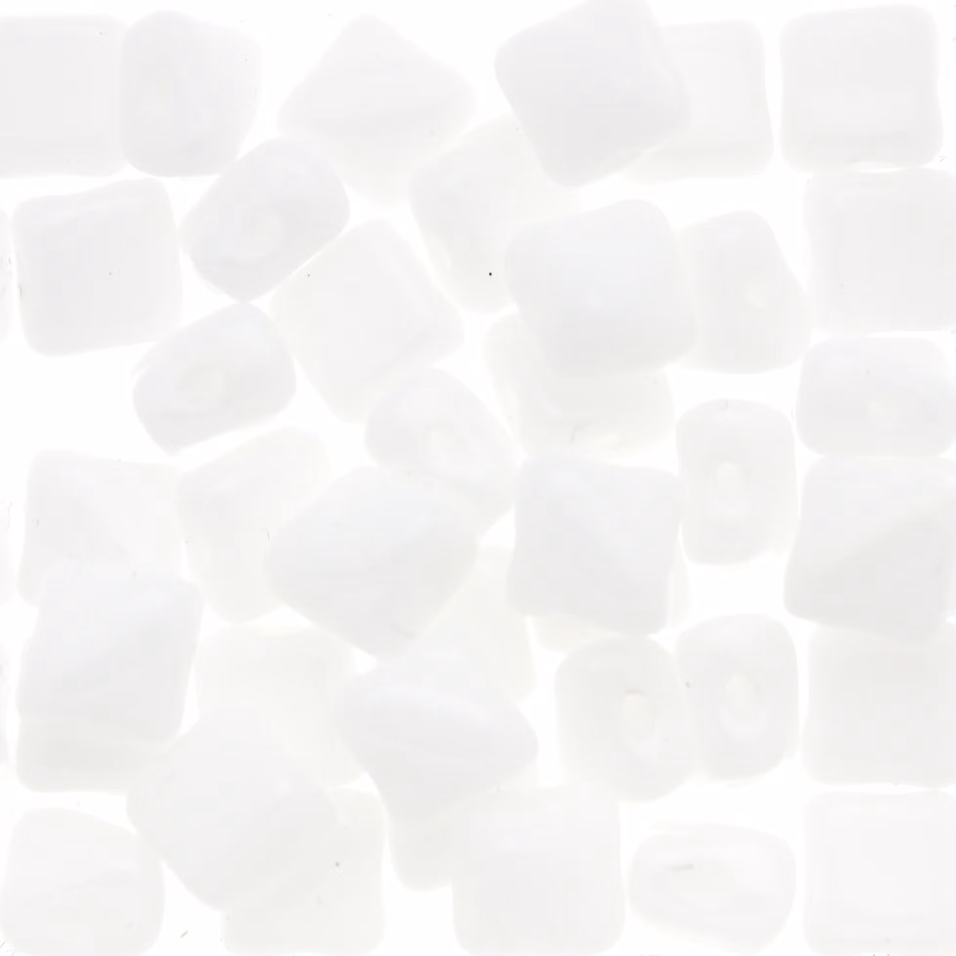 Opaque White Silky Beads Mini 40st