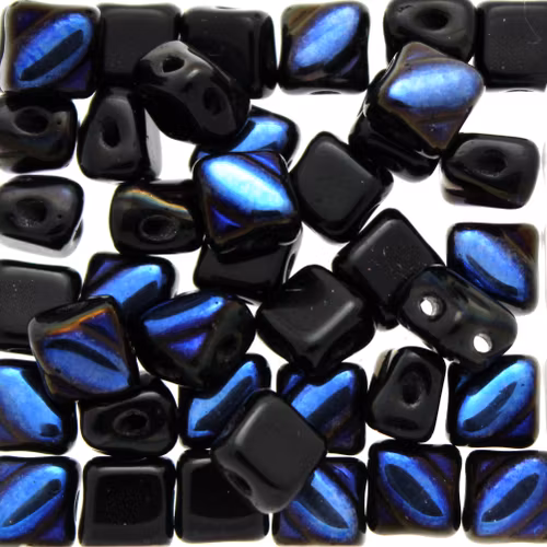 Jet Azuro Silky Beads Mini 40st
