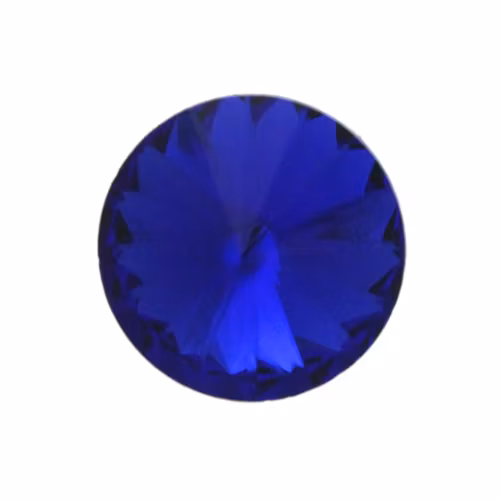 Cobalt Kinesisk Rivoli 10mm 4st