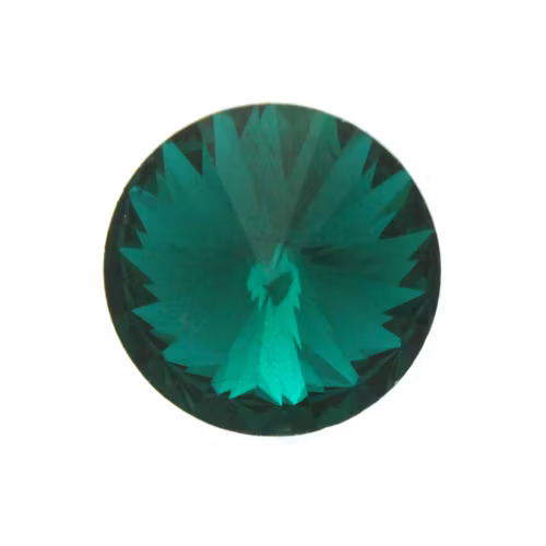Emerald Kinesisk Rivoli 10mm 4st