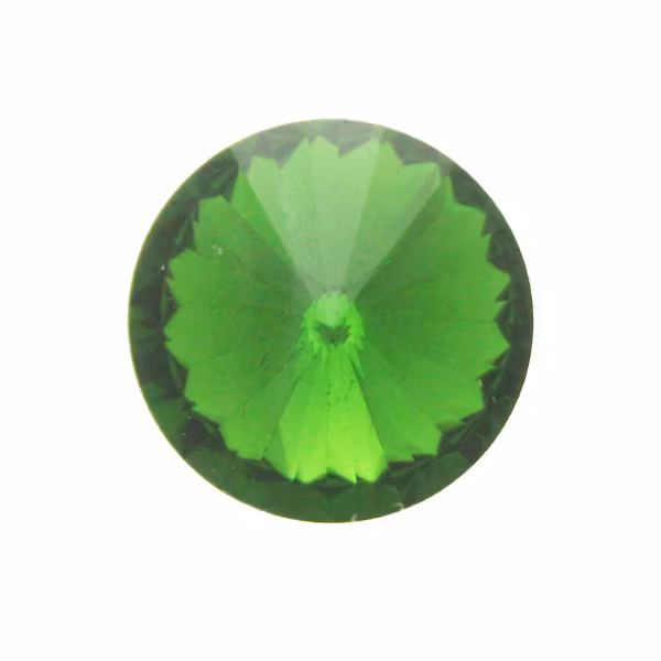 Green Kinesisk Rivoli 10mm 4st