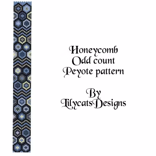 Honeycomb Peyote Armband PDF