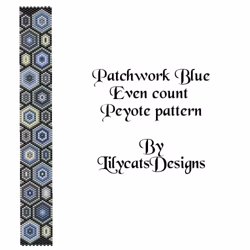 Patchwork Blue Armband PDF