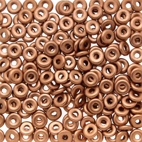 Vintage Copper O Beads 5g