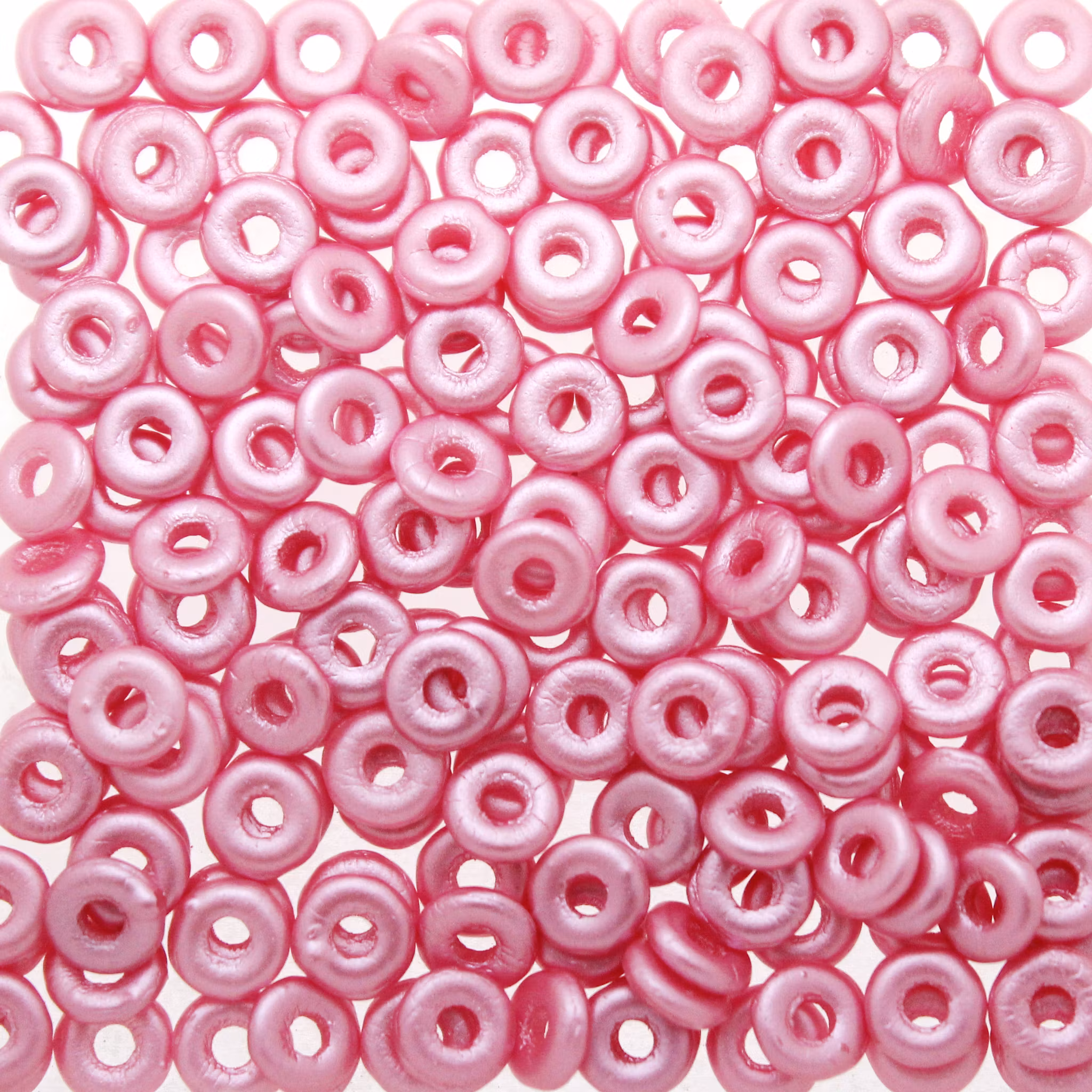 Alabaster Pastel Pink O Beads 5g