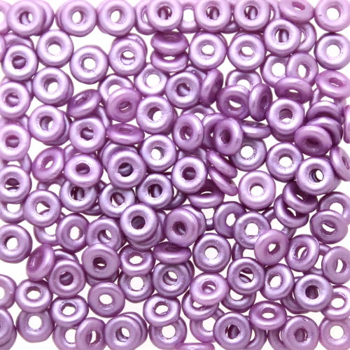 Alabaster Pastel Lila O Beads 5g