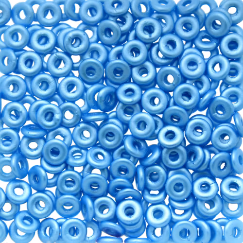 Alabaster Pastel Turquoise O Beads 5g